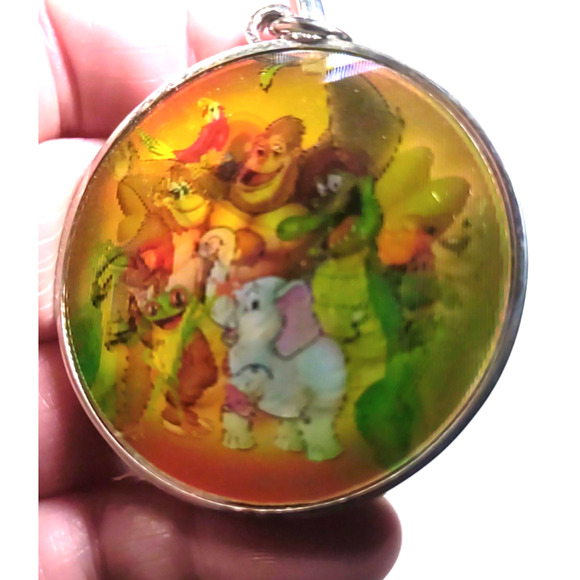 Rain Forrest Cafe Keychain Frog Restaurant souvenir - Picture 3 of 4